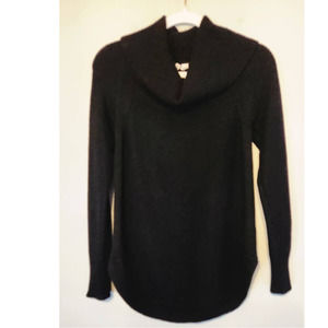 Moth by Anthropologie‎ black cowl neck sweater